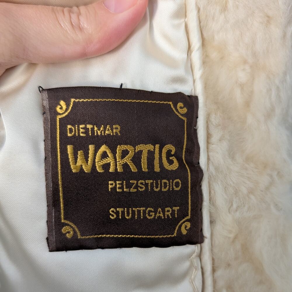 100% genuine Shearling & Leather Jacket - Picture 7 of 10